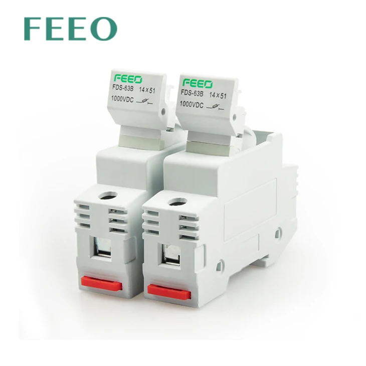 63A 1000V DC 1P 14x51 Thermal Fuse Solar Energy PV System Auto Fuse